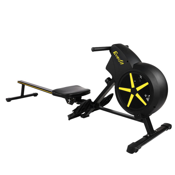 Everfit Rowing Exercise Machine Rower Resistance Fitness Home Gym Cardio Air Rowing Machines