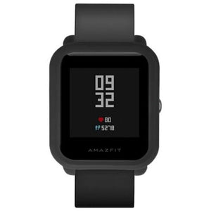 Rubber Band Protect Case Cover For Xiaomi Huami Amazfit Bip Black