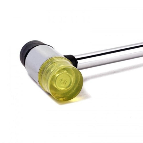 Rubber Hammer With Double Plastic Head Silver And Black Hammers & Mallets