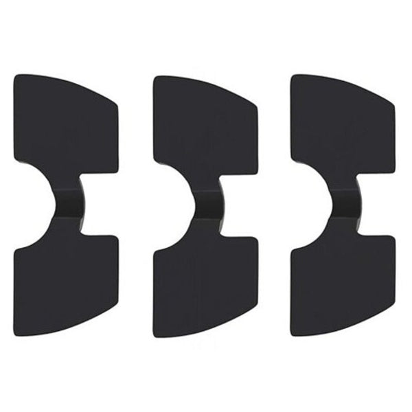 Rubber Modification Vibration Damper Pad For Xiaomi M365 Scooter 3Pcs Black