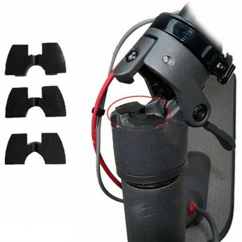 Rubber Scooter Modification Parts Vibration Damper For Xiaomi Mijia M365 3Pcs Black