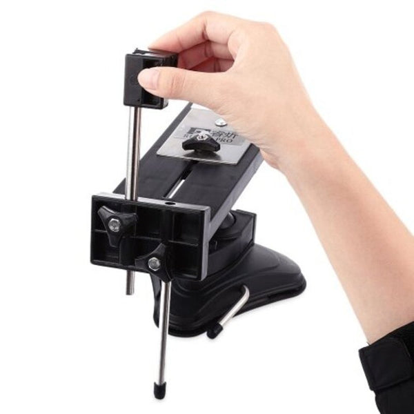 Ruixin Pro Professional Knife Sharpener Kitchen Grinder Sharpening System Black Sharpeners