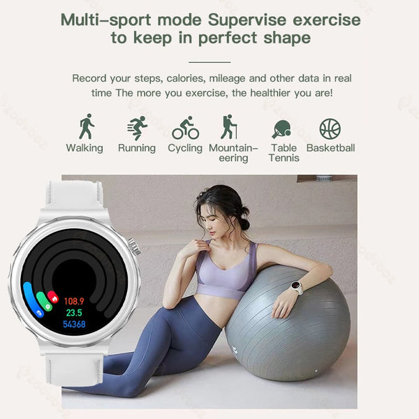 Gt3 Pro Smart Watch Women Bluetooth Call Music Fitness Tracker Nfc Waterproof Smart Watches