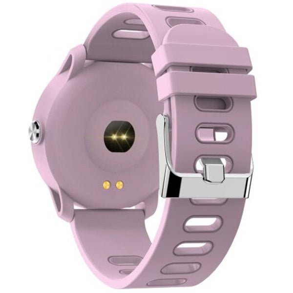 S08 Smart Sports Watch 1.3 Inch Screen Health Care Fitness Tracker Ip68 Waterproof Bluetooth Smartwatch Pink