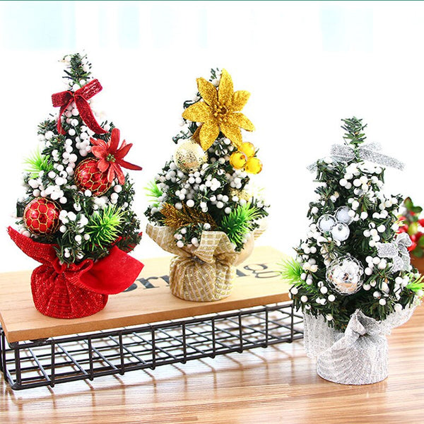 Mini Desktop 20Cm Christmas Tree Decoration Seasonal Decorations
