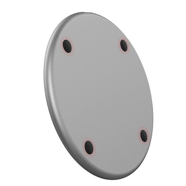 S110 Qi Wireless Charging Pad Qc3.0 10W Fast Plate Led Light Compatible With For Iphone X Xr Xs Max 8 Plus Samsung S9 S8 White Chargers & Cradles