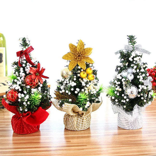 Mini Desktop 20Cm Christmas Tree Decoration Seasonal Decorations