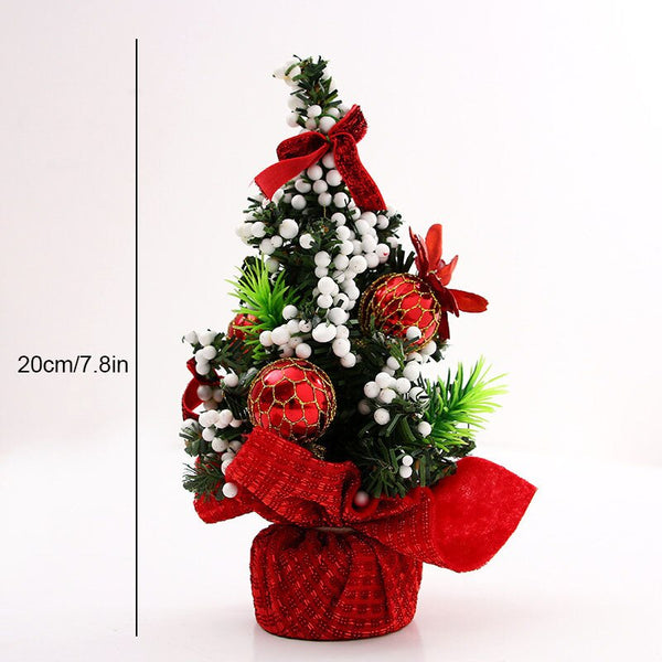 Mini Desktop 20Cm Christmas Tree Decoration Seasonal Decorations
