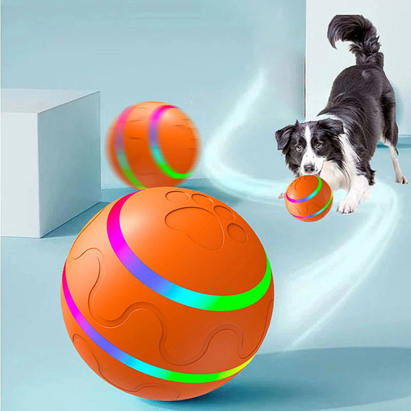 Pet Dog Cat Smart Toys Automatic Rolling Ball Electric Interactive Cat Toys
