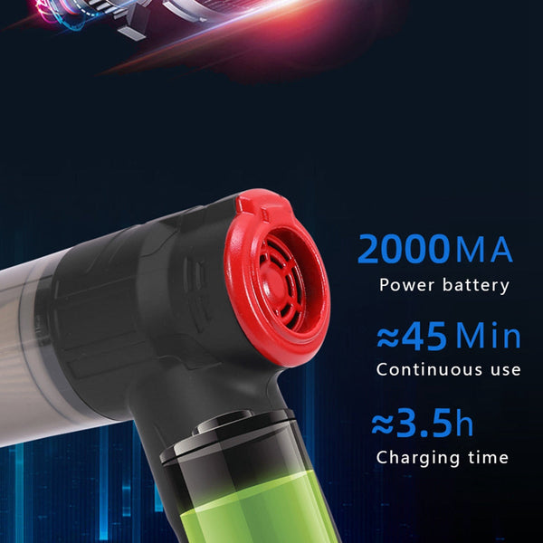 Wireless Car Vacuum Cleaner Blowable Handheld Auto Home And Dual Use Vehicle Vacuums