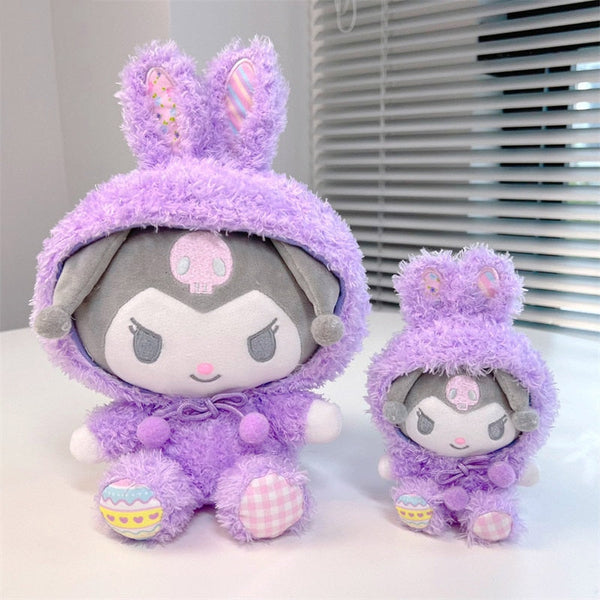 16Cm Cinnamoroll Sanrio Hello Kitty Kuromi My Melodypochacco Easter Plush Toy Cinnamoroll Plush Toys