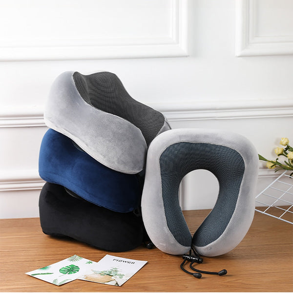 Pillows Soft Travel Pillow U Shaped Healthcare Memory Foam Neck Cervical Airplane