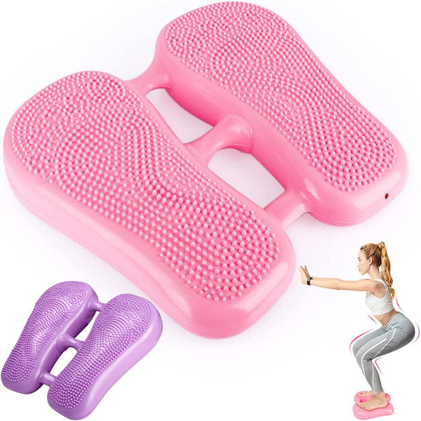 Inflatable Balance Trainer Aerobic Air Stepper Home Gym Fitness Foot Massager