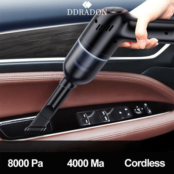 Wireless Car Vacuum Cleaner Cordless Handheld Home Vehicle Cleaning