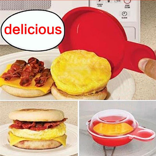 Microwave Cooking Gadgets Easy Eggwich Microwave Omelet Cooker Kitchen Cooking Tool Red