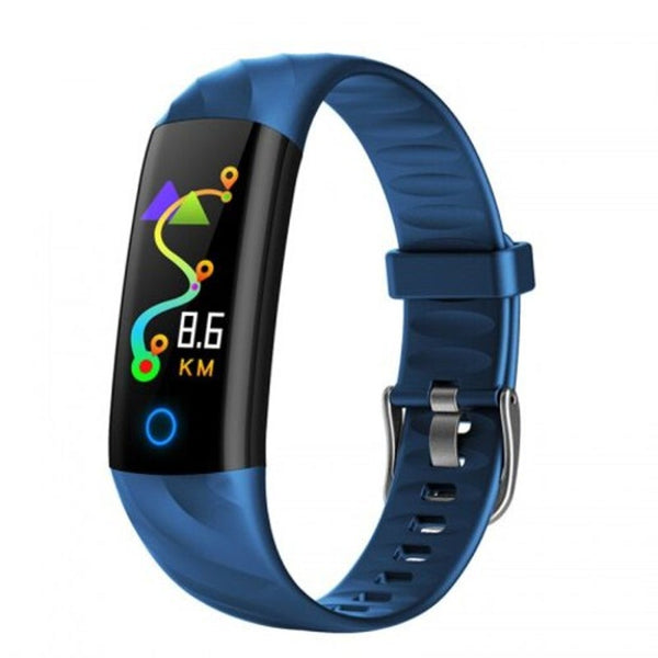 S5 Smartwatch Pedometer Heart Rate Monitor Blood Oxygen Fitness Wristband Red Smart Watches