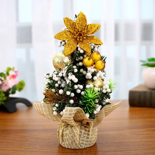 Mini Desktop 20Cm Christmas Tree Decoration Seasonal Decorations