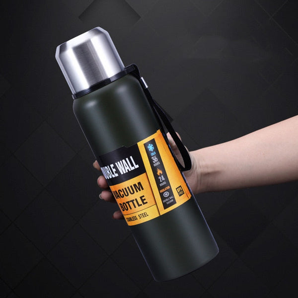 Bpa Free Big Thermos Stainless Steel Insulated Vacuum Flask Portable Coffee Vacuum Flasks & Mugs