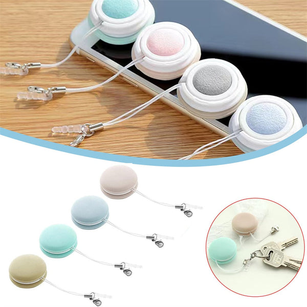 Candy Colour Macaron Shape Sunglasses Reading Glasses Phone Wipes Cloth Cleaning Tools Eyeglass Cleaning Tools & Supplies