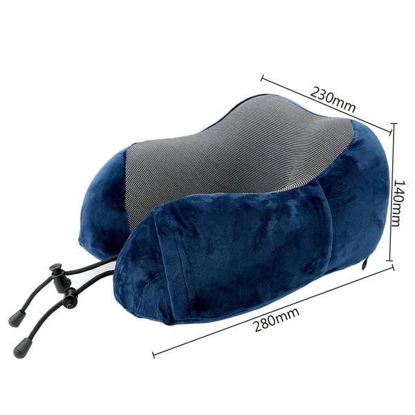 Soft Travel Pillow U Shaped Healthcare Memory Foam Neck Cervical Airplane Pillows