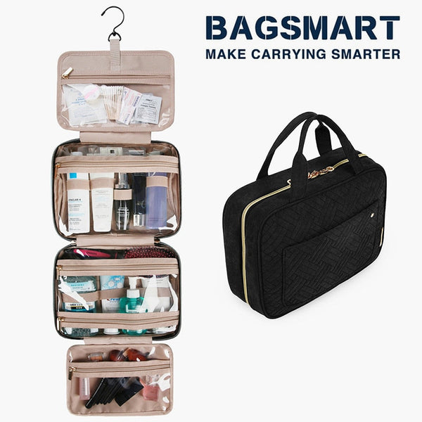 Hanging Makeup Toiletries Cosmetic Hook Travel Bag Organiser