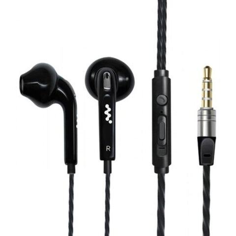 S7 In Ear Universal Earphone Heavy Bass Wired Earbuds Black