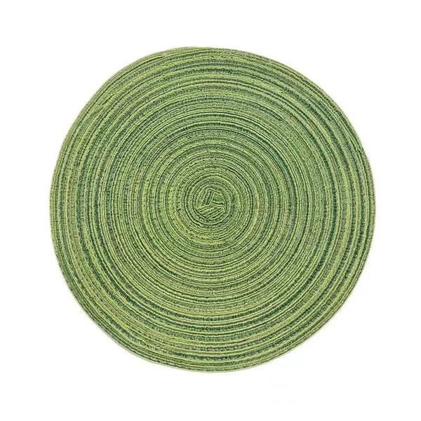 Heat Resistant Washable Decorative Placemats Home Dining Table Pv Coasters