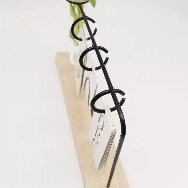 Glass Vase Flipping Calendar Home Office Desktop Organizer Calendars (Current)