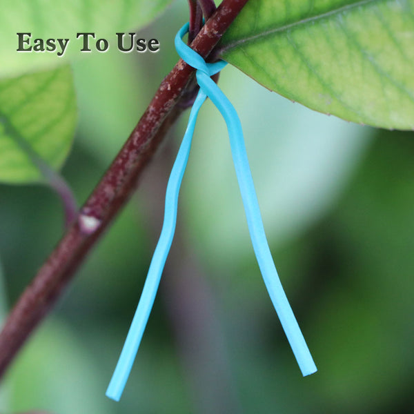 100Pcs Reusable Gardening Cable Ties Twist Climbing Vines Plant Ties & Supports