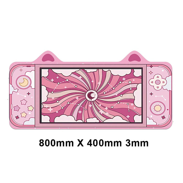 Extra Large Cute Gaming Mouse Pad Desk Mat Water Proof Nonslip Laptop Mouse Pads & Wrist Rests