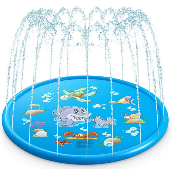 100Cm Inflatable Splash Sprinkler Play Mat Summer Water Toys Other Outdoor Toys