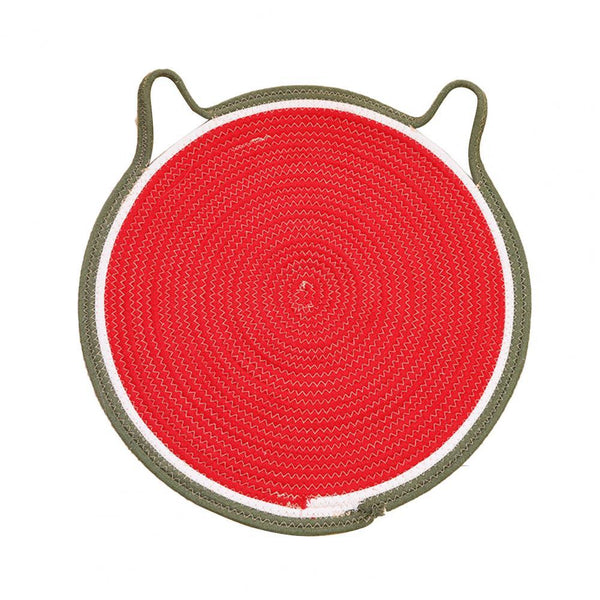 50Cm Round Cotton Flax Cat Scratcher Pet Supplies Furniture & Scratchers