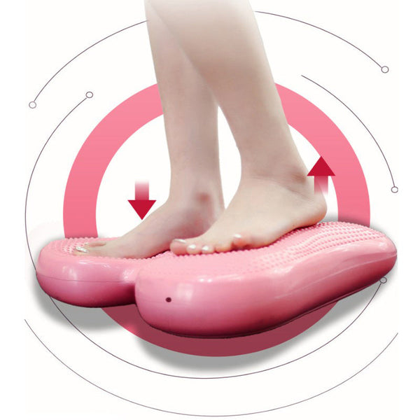 Inflatable Balance Trainer Aerobic Air Stepper Home Gym Fitness Foot Massager Balance Trainers