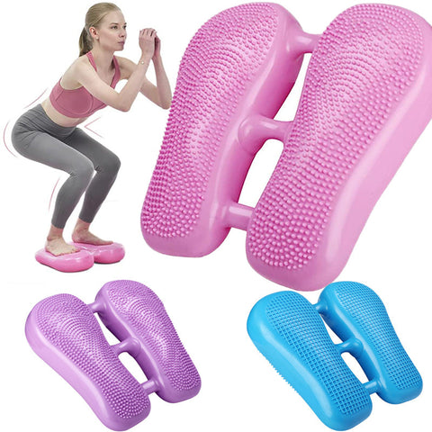 Inflatable Balance Trainer Aerobic Air Stepper Home Gym Fitness Foot Massager Balance Trainers
