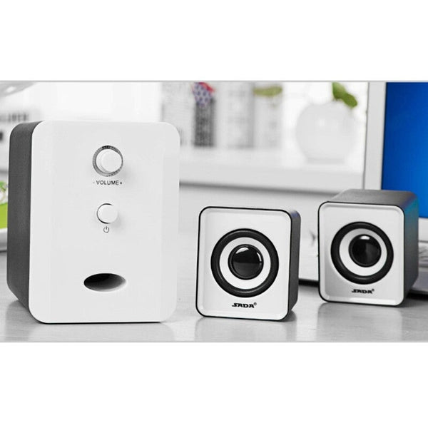 Sada D 201 Usb Wired Combination Speakers Computer Bass Stereo Music Player Subwoofer Sound Box For Desktop Laptop Notebook Tablet Pc Smart Phone Comp