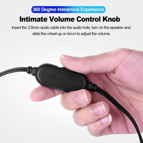 Sada V 196 Usb Wired Computer Bar Stereo Subwoofer Powerful Music Player Bass Surround Sound Box 3.5Mm Audio Input For Pc Laptop Smartphone Tablet Mp3