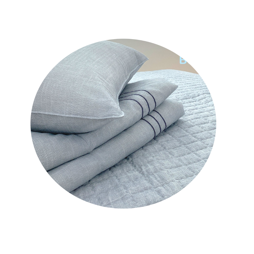 Saesom Queen Blue Flua Snow Comforter Set Cool Lightweight Quilt Bedspread Coverlet Comforter Sets Queen