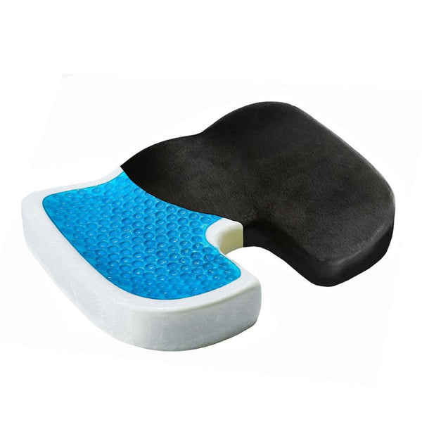 U Shape Seat Cushion With Removable Cover Cooling Gel Memory Foam Non Slip Ergonomic Seat & Posture Cushions