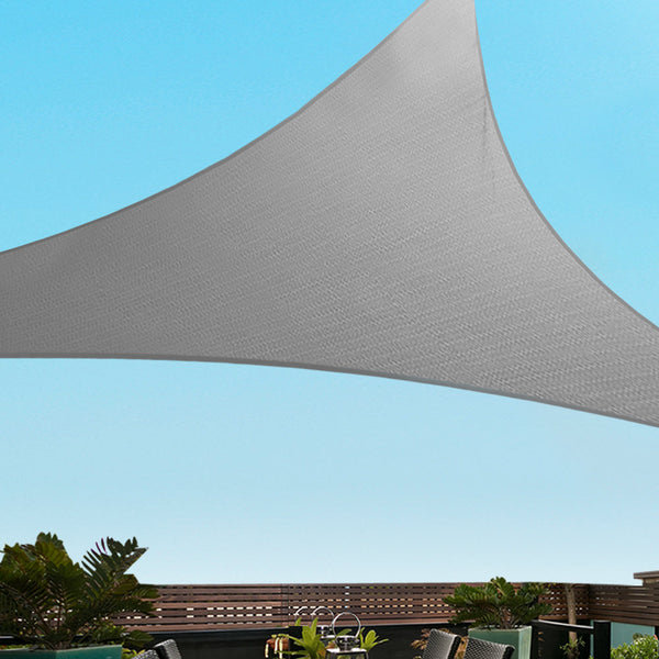 Instahut Sun Shade Sail Cloth Shadecloth Right Rectangle Canopy 280Gsm 3X3x4.3M Shade Sails
