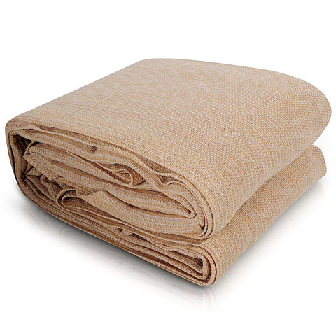 Instahut Sun Shade Sail Cloth Shadecloth Rectangle Heavy Duty Sand Canopy 2X4m Shade Sails