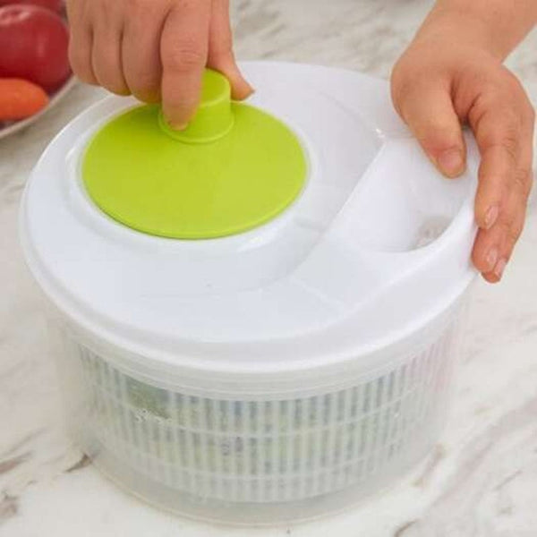 Salad Spinner Fruit Vegetable Dryer White Fruit Washers