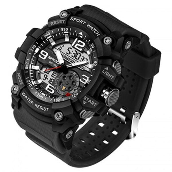 Veile Studios 740 5321 Luminous Double Movement Men Watch Black Watches