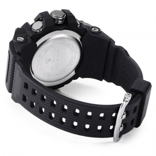 Veile Studios 740 5321 Luminous Double Movement Men Watch Black Watches