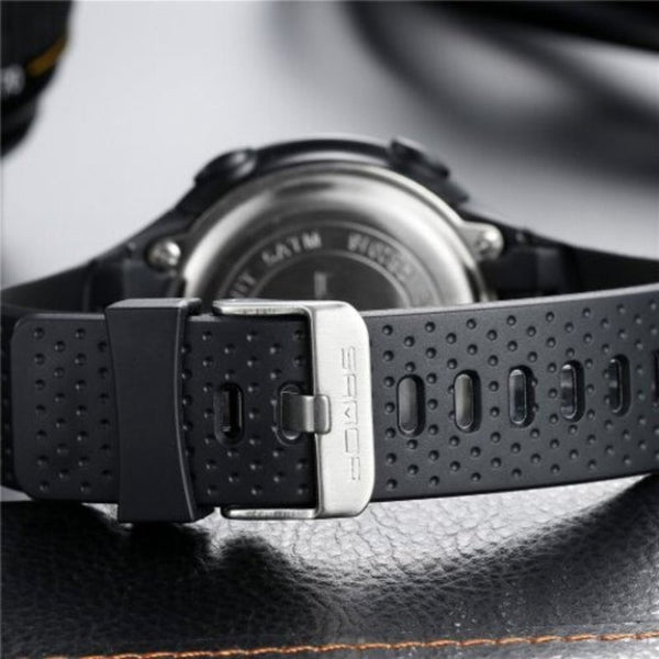 Veile Studios 763 Men's Sports Watch Waterproof Stylish Multi Function Luminous Black Watches
