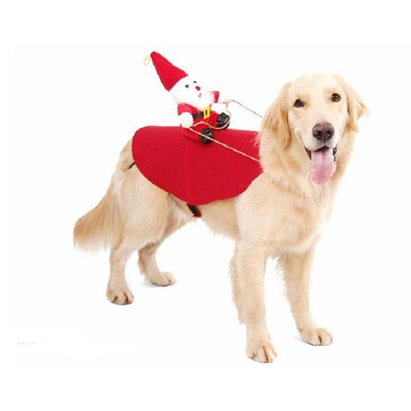 Santa's Sleigh Christmas Dog Costume Dog Costumes