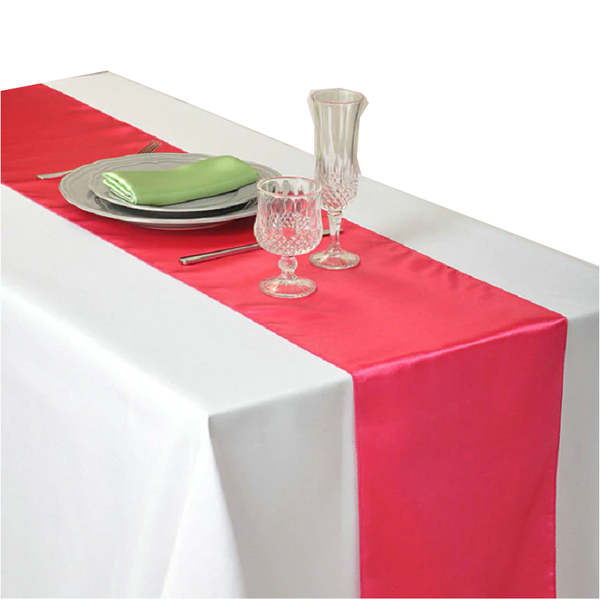 30X275cm Satin Table Runner Wedding Party Supplies Home Decor Table Runners