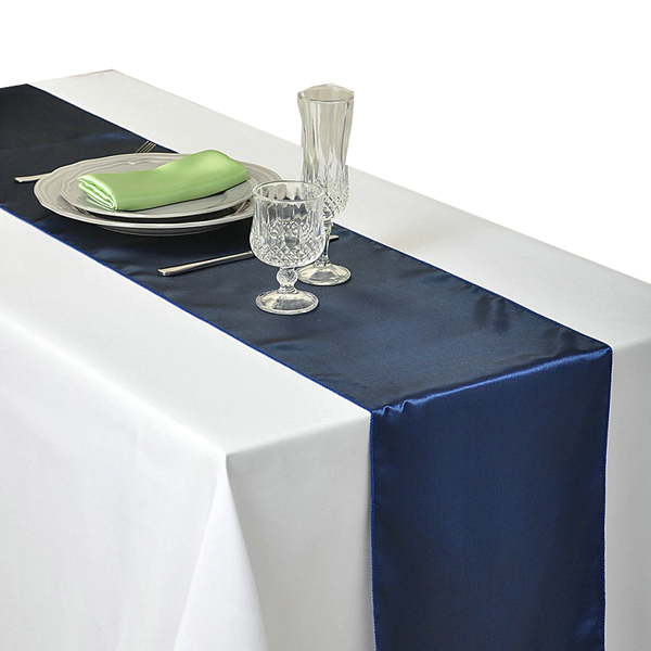30X275cm Satin Table Runner Wedding Party Supplies Home Decor Table Runners