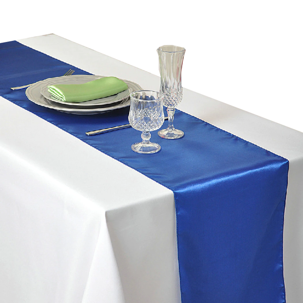 30X275cm Satin Table Runner Wedding Party Supplies Home Decor Table Runners