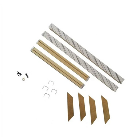 Diy Natural Wooden Pictures Frame For Wall Canvas Diamond Painting Large Size Poster Pine Home Decor Stretched Canvas