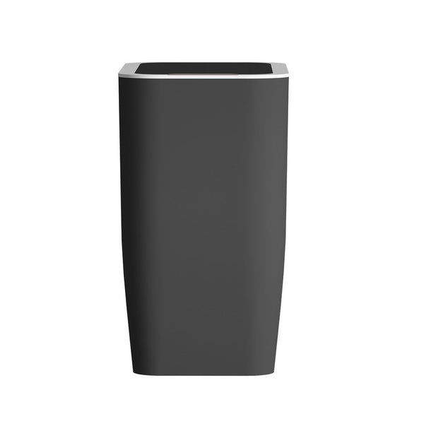Devanti Motion Sensor Bin Automatic Waste Trash Can Ash Black 9L Rubbish Bins